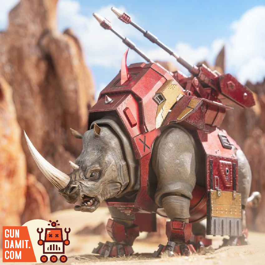 [Pre-Order] Wild War 1/12 WW01-B Giant Horned Rhinoceros Rhino Deluxe Version