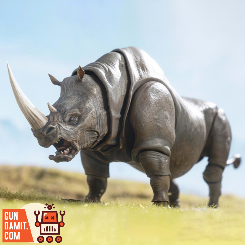 [Pre-Order] Wild War 1/12 WW01-A Giant Horned Rhinoceros Rhino Standard Version