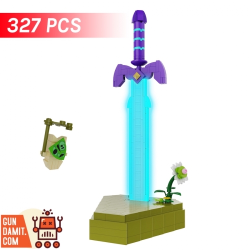 [Coming Soon] BuildMoc F-C9420 The Legend of Zelda Master Sword Glowing Version w/ Base & Korok Yahaha