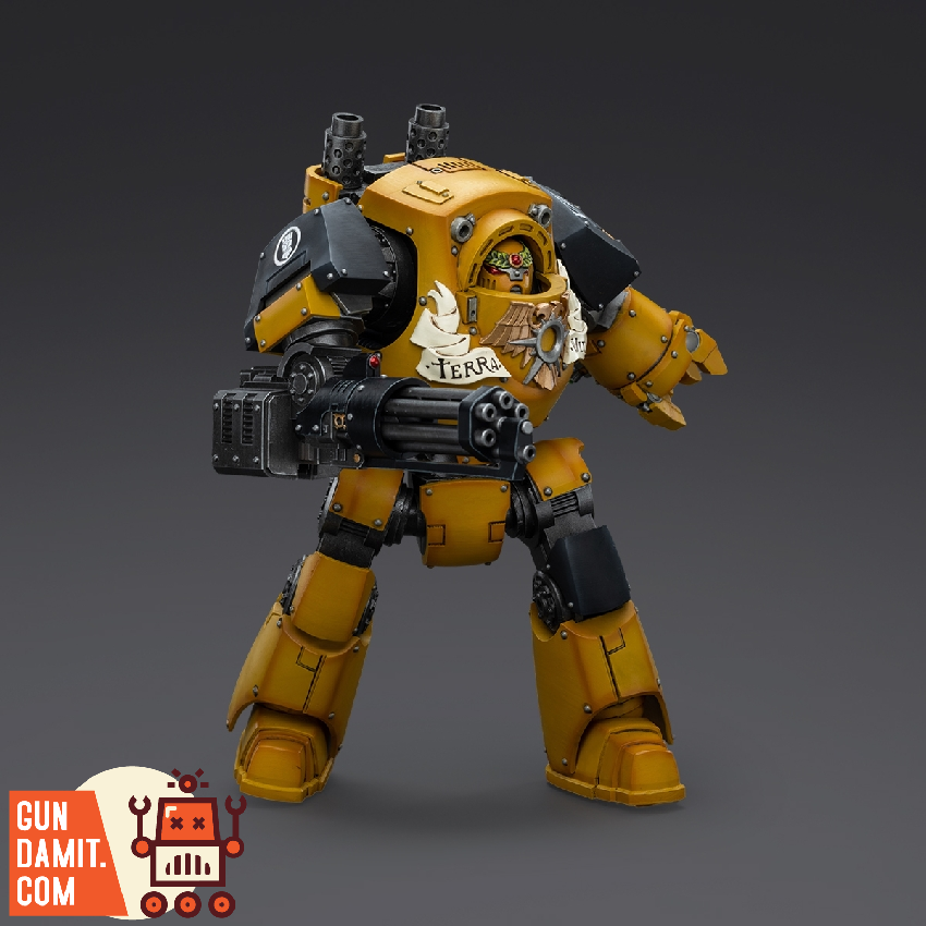[Pre-Order] JoyToy Source 1/18 Warhammer 40K Imperial Fists Contemptor Dreadnought