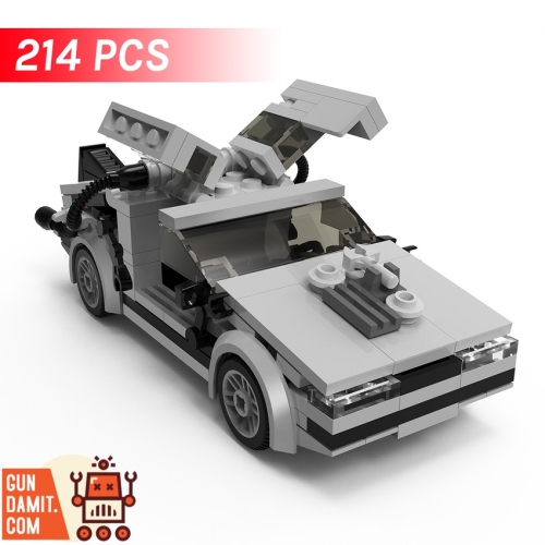 BuildMoc 23436 Mini DeLorean DMC-12 Back to the Future Time Machine