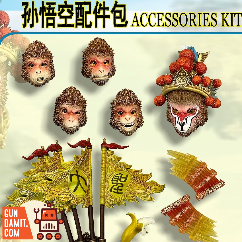 [Pre-Order] Fury Toys Accessories Kit for 1/12 Sun Wukong