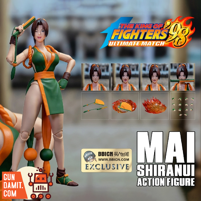 [Coming Soon] Storm Toys 1/12 SKKF07GN The King of Fighters'98 Ultimate Match Mai Shiranui BBICN Exclusive Version