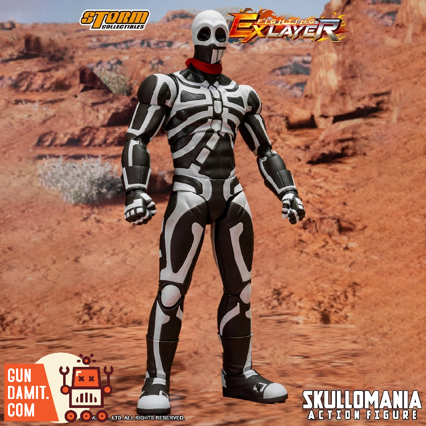 [Pre-Order] Storm Toys 1/12 AREX01 Fighting EX Layer Skullomania