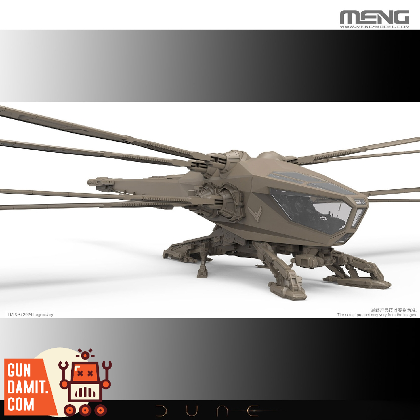 [Pre-Order] MENG Model 1/72 DS-007 Dune Atreides Ornithopter Model Kit