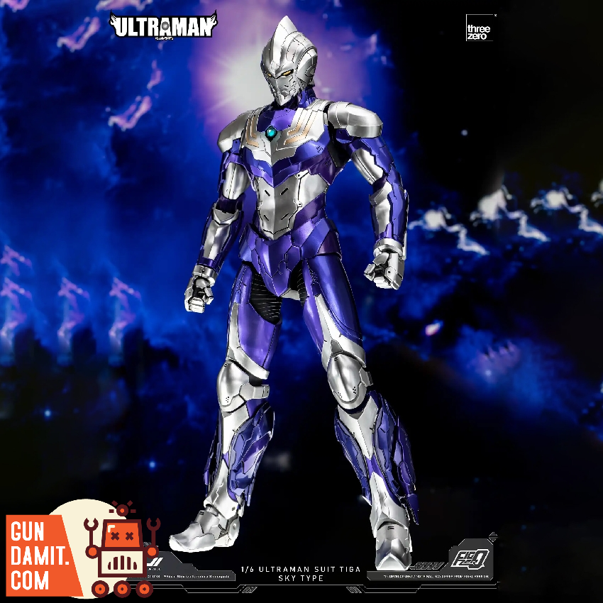 [Pre-Order] Threezero 1/6 3Z0418 FigZero Ultraman Suit Tiga Sky Type