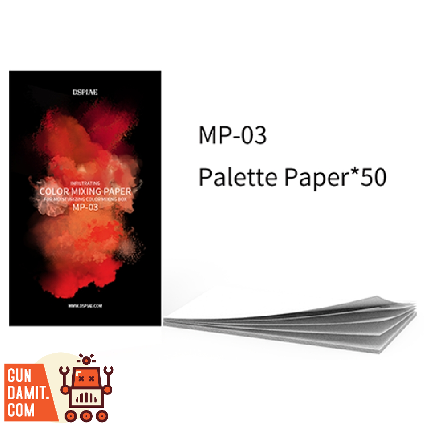 [Coming Soon] Dspiae MP-03 Palette Paper for Moisturizing Color Palette