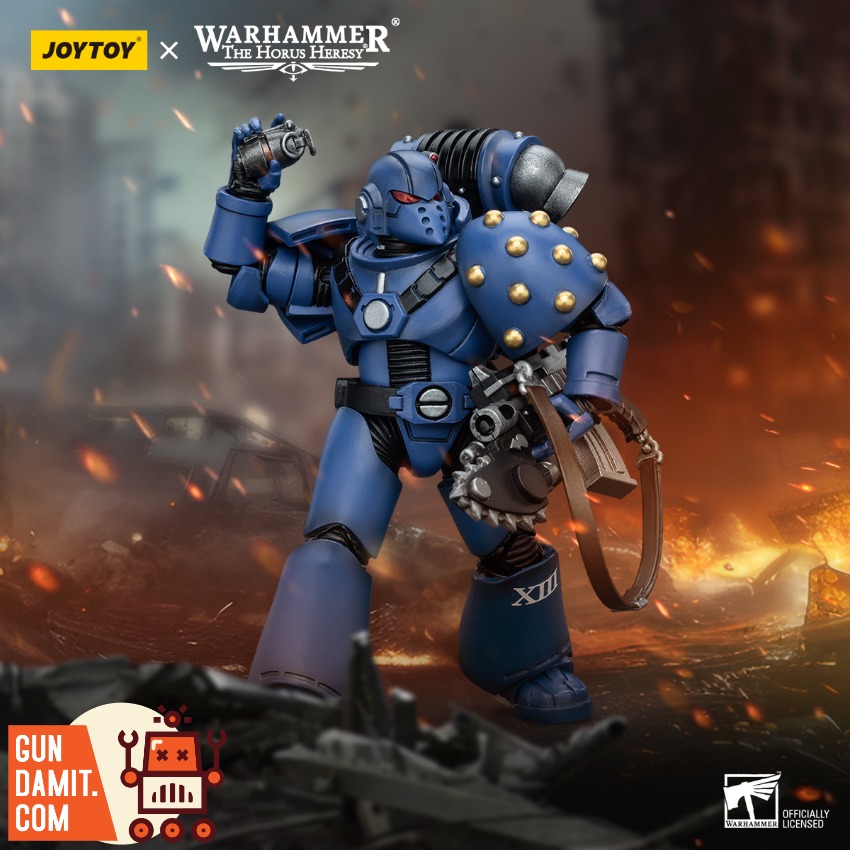 Games Workshop – Horus Heresy – 10 Figurines Space Marines – Armure MK VI – Neuf