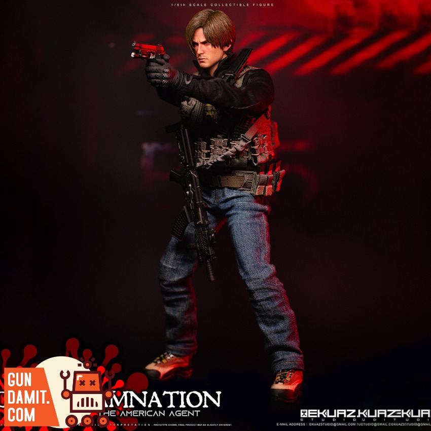 EKUAZ Studio 1/6 EKS09 Damnation The American Agent - GunDamit Store