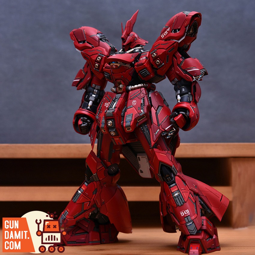 YuJiao Land MG MSN-04 Sazabi Etching Parts Upgrade 1/100