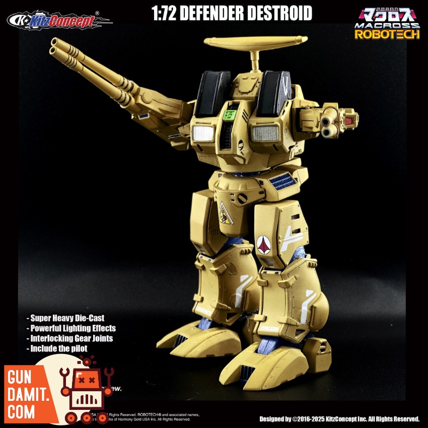 Kitzconcept 1/72 Macross Defender Destroid - | GunDamit.com