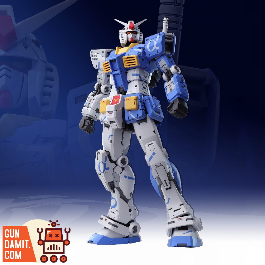 fatcat 1/100スケール ガンダム似 2.0 ブルー 未組立品 Fat Cat 1/100 Blue Yuanzu Model Kit Build Toy | GunDamit.com