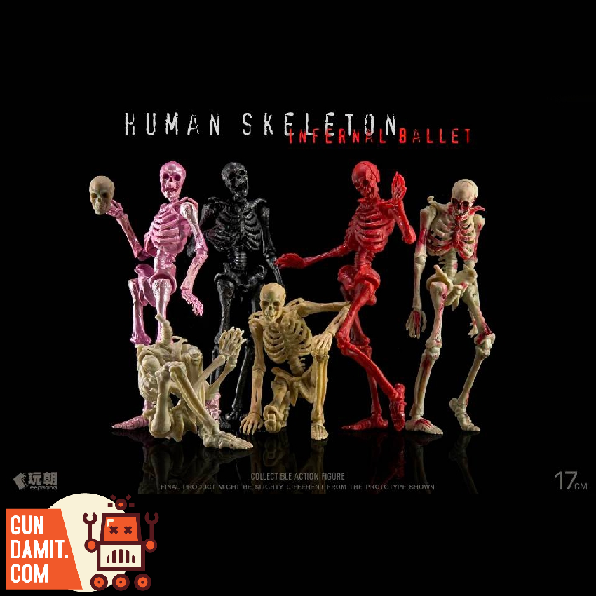 KEEPGOING Infernal Ballet 1/12 Skeleton Set 6pc | GunDamit.com