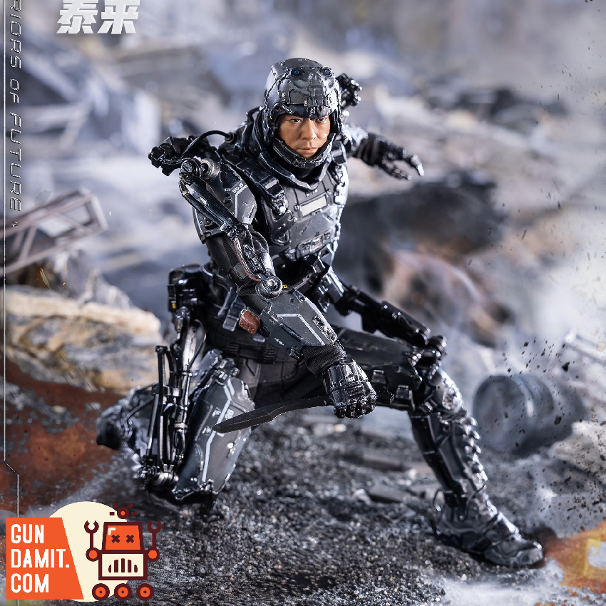 GONG Pop Mart Warriors of Future Tyler 1/8 Figure | GunDamit.com