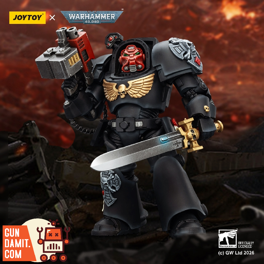 JoyToy JT03097 1/18 Warhammer 40K Black Templars | GunDamit.com