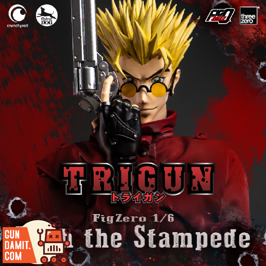 Pre-Order] Threezero 3Z0588 TRIGUN FigZero Vash | GunDamit.com