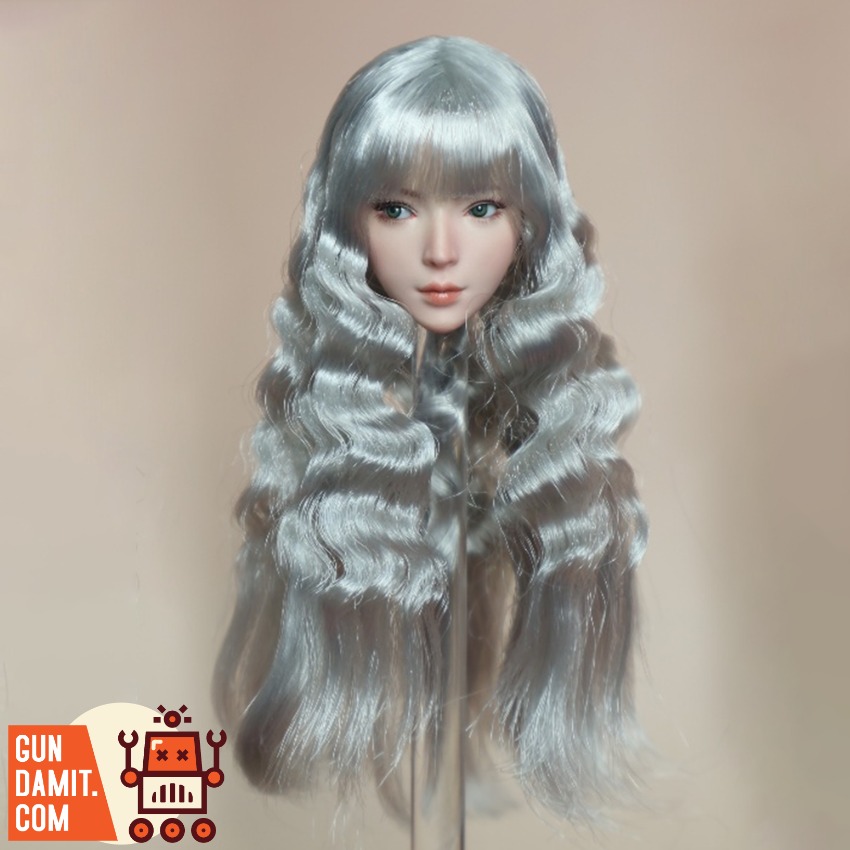 TKK Beauty MODEL 1 ？ジャンク？ Jk Toys 1/6 K-014C Movable Eye Head Sculpt for Asian Female Liora