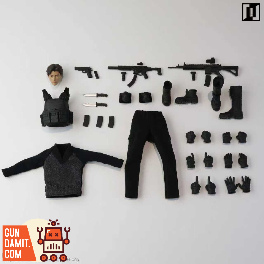 ミリタリー Mirrfig MF002 Y 1/12 Deluxe Version Mirrfig 1/12 MF002 Yellow Skin Accessory Pack Deluxe | GunDamit.com