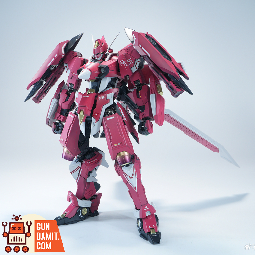 Dragon Soul Fighter Series J-20 Cangwei Model Kit - Pre-Painted Version