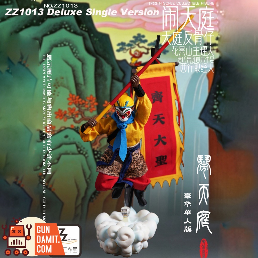 ZZ Studio 1/12 ZZ1013 The Monkey King Disturbs the Heavenly Palace